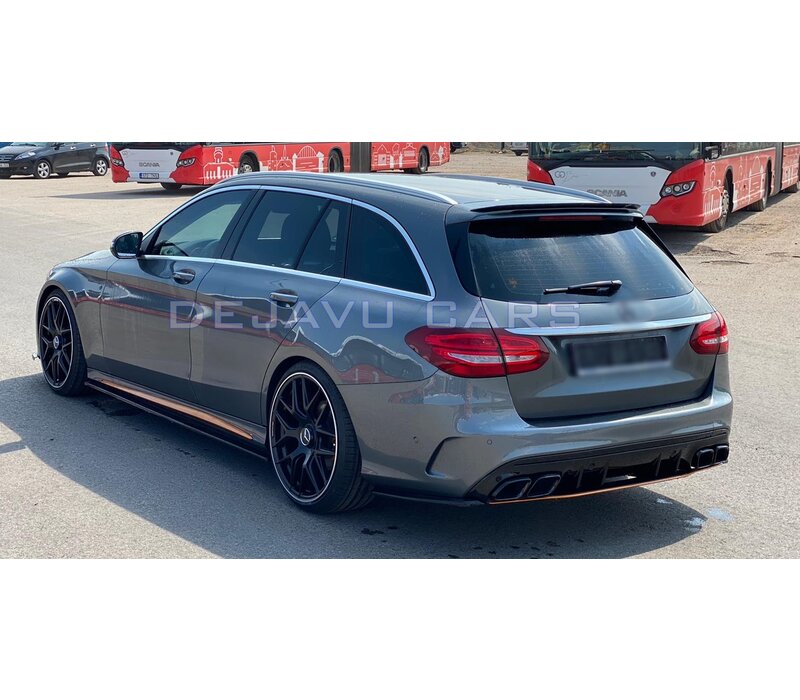 C63 S AMG Look Diffuser for Mercedes Benz C Class W205 / S205