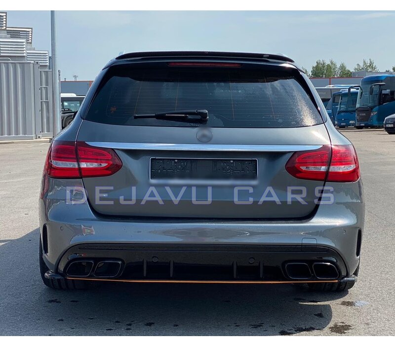 C63 S AMG Look Diffuser for Mercedes Benz C Class W205 / S205