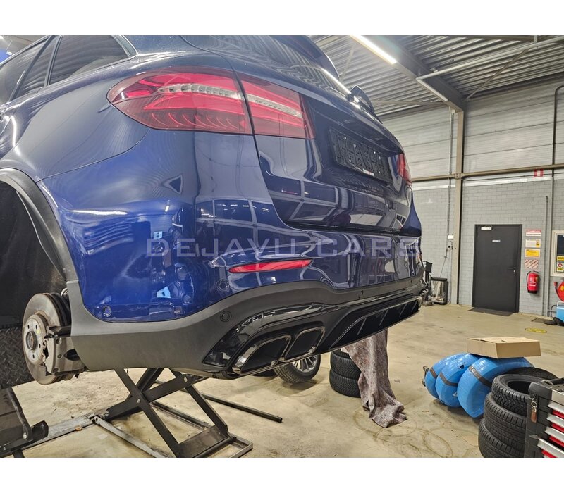 GLC63 AMG Look Diffuser voor Mercedes GLC X253 SUV