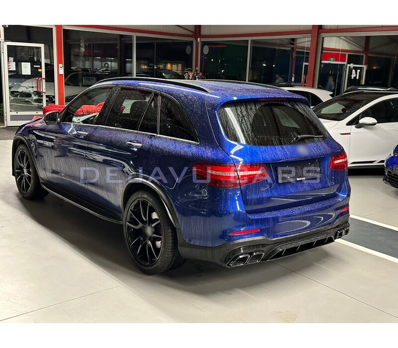 GLC63 AMG Look Diffusor für Mercedes Benz GLC X253 SUV