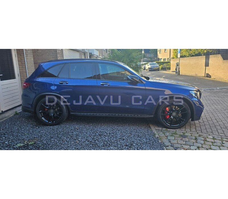 Running boards set Black Edition for Mercedes Benz GLC Class X253 SUV & C253 Coupe