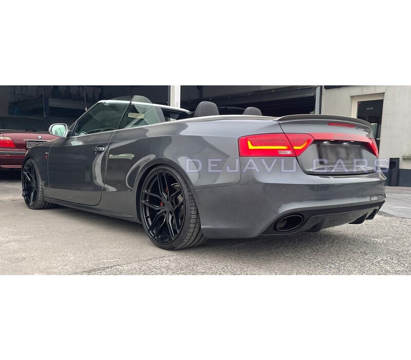 RS5 Look Achterbumper voor Audi A5 8T Coupe & Cabrio