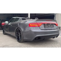 RS5 Look Achterbumper voor Audi A5 8T Coupe & Cabrio