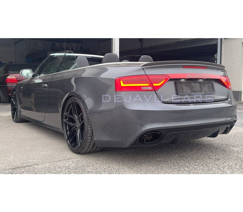 RS5 Look Achterbumper voor Audi A5 8T Coupe & Cabrio