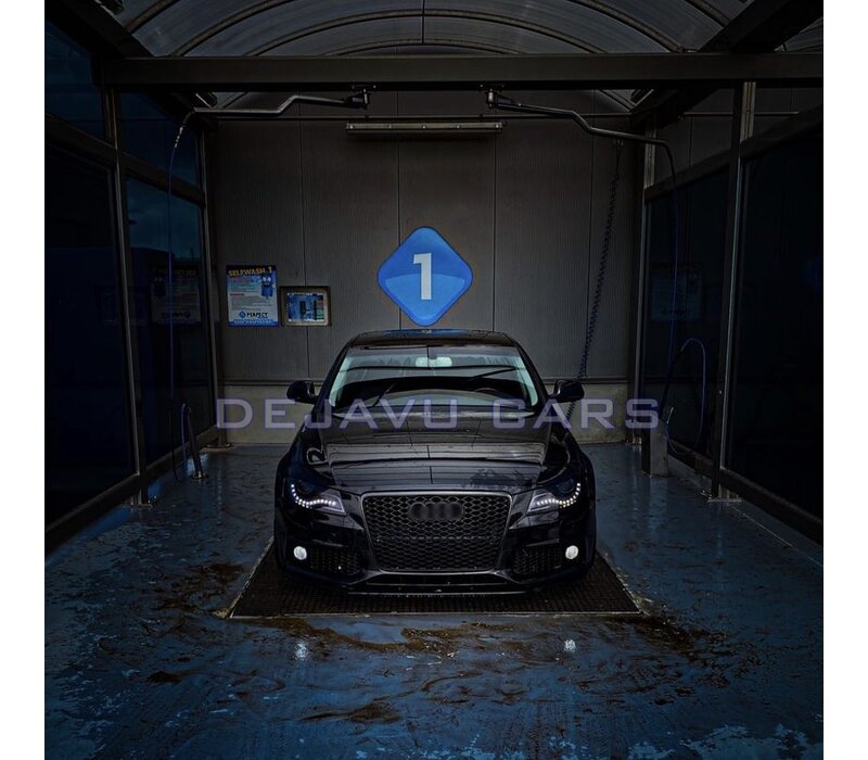 RS4 Look Front Grill Black Edition for Audi A4 B8 / S line / S4