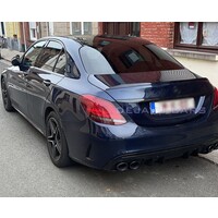 C43 AMG Look Diffuser voor Mercedes Benz C Klasse W205 S205