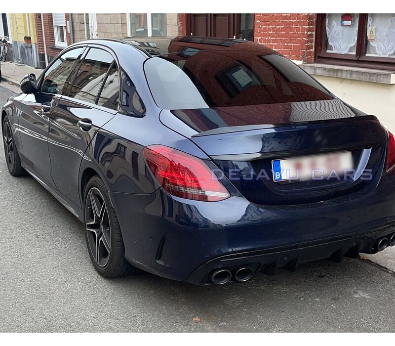 C43 AMG Look Diffusor für Mercedes Benz C Klasse W205 S205