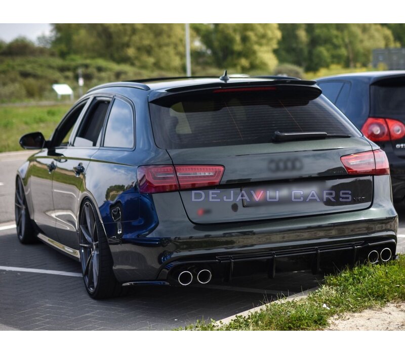 Aggressive Diffuser V.2 voor Audi A6 C7 / S line / S6