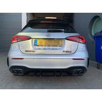 A45 AMG Look Diffuser voor Mercedes Benz A Klasse W177 Hatchback