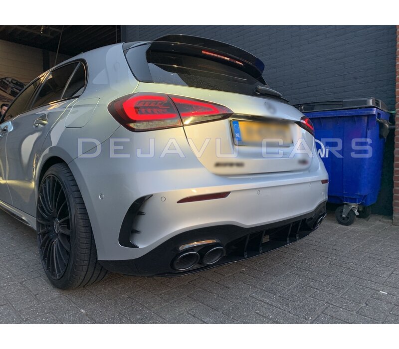A45 AMG Look Diffuser for Mercedes Benz A-Class W177 Hatchback