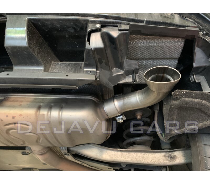 Exhaust connection pipes for conversion to A45 AMG / CLA45 AMG Look