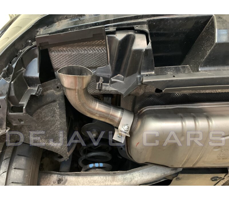 Exhaust connection pipes for conversion to A45 AMG / CLA45 AMG Look