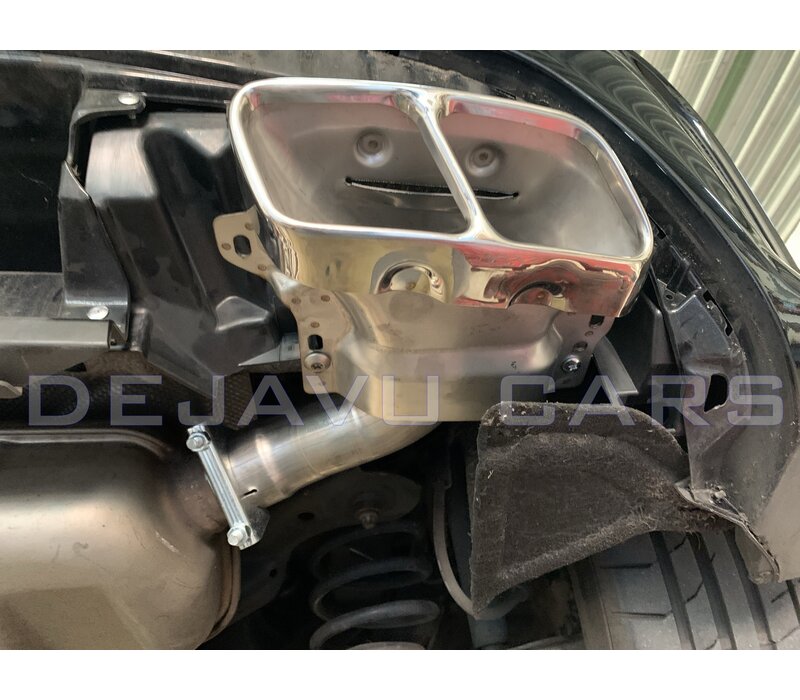 Uitlaat verbindingsbuizen voor ombouwen naar A45 AMG / CLA45 AMG Look