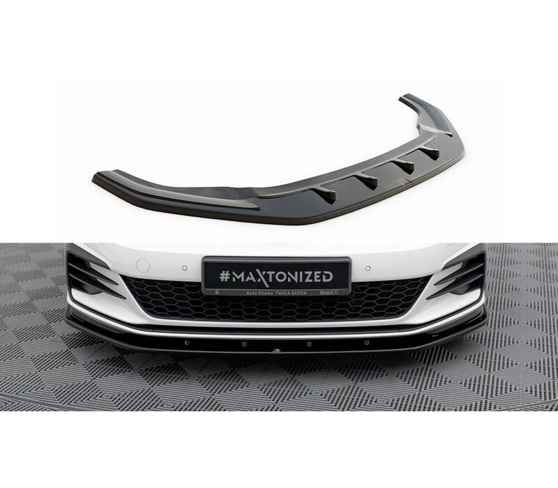 Front Splitter V.1 for Volkswagen Golf 7.5 Facelift GTI / GTD / GTE