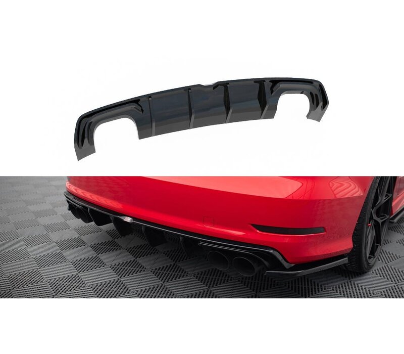 Aggressive Diffuser for Audi A3 8V S line / S3