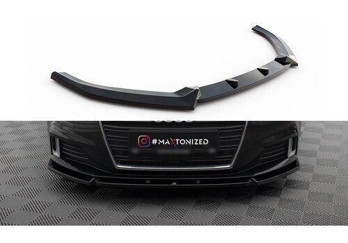 Maxton Design Front splitter V.1 for A3 8V Facelift Sportback / Hatchback