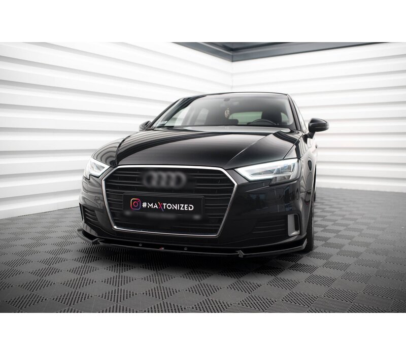 Front splitter V.1 for A3 8V Facelift Sportback / Hatchback