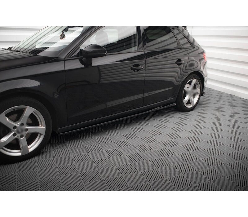Seitenschweller Diffusor für Audi A3 8V Sportback