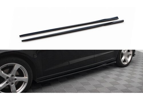 Maxton Design Side skirts Diffuser voor Audi A3 8V Sportback