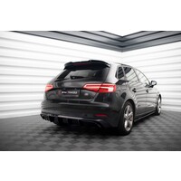 Aggressive Diffuser for Facelift Audi A3 8V Sportback / Hatchback