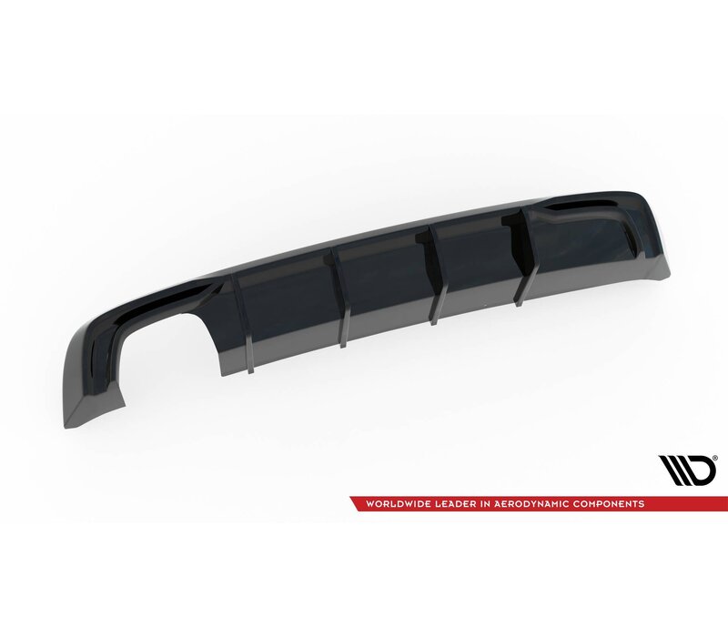 Aggressive Diffusor für Facelift Audi A3 8V Sportback / Hatchback