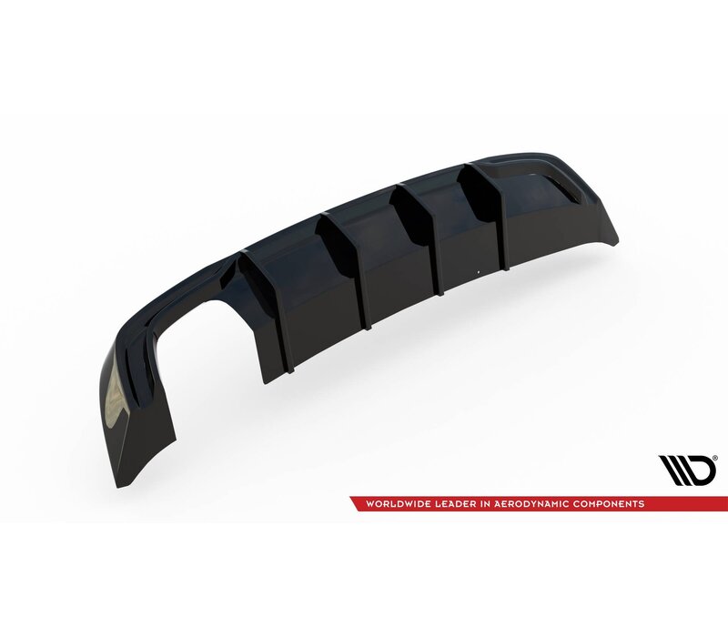 Aggressive Diffusor für Facelift Audi A3 8V Sportback / Hatchback