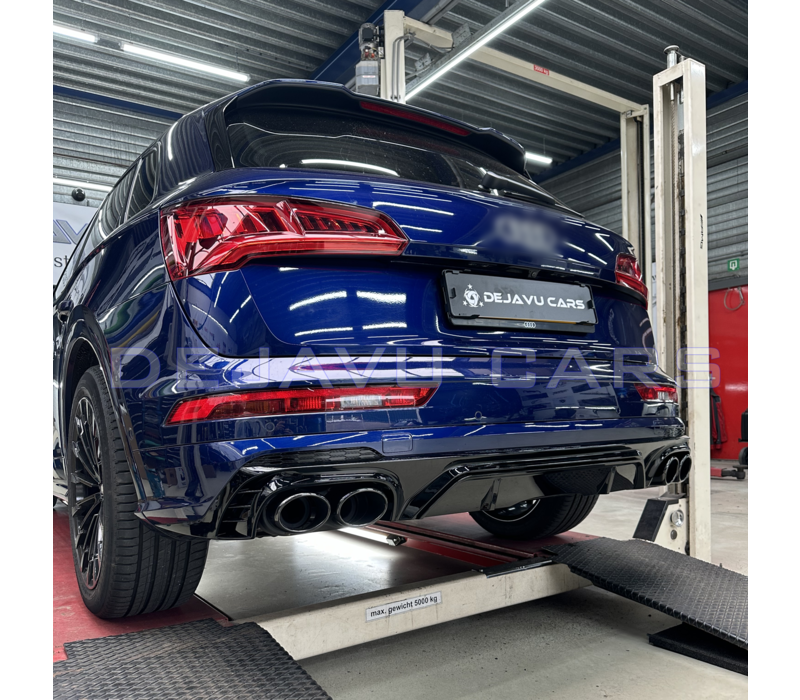 SQ5 Look Diffusor + Auspuffblenden für Audi Q5 SUV FY S line / SQ5 SUV