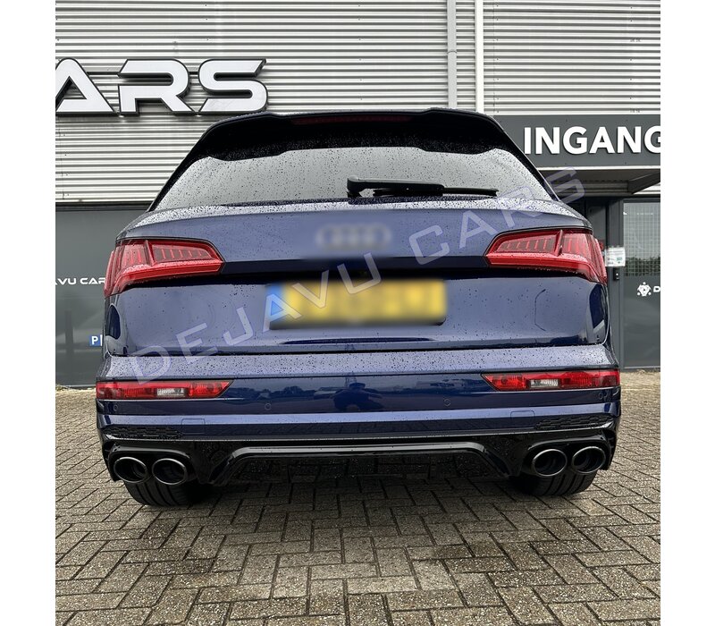 SQ5 Look Diffuser + Exhaust tail pipes for Audi Q5 SUV FY S line / SQ5 SUV