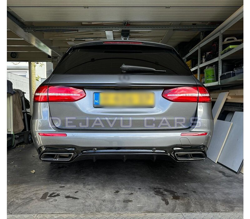 E63 AMG Look Diffuser voor Mercedes Benz E Klasse W213 S213