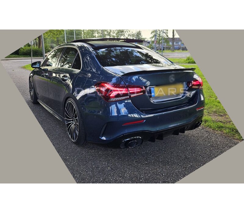 A35 AMG Look Tailgate spoiler lip for Mercedes Benz A-Class V177 Sedan