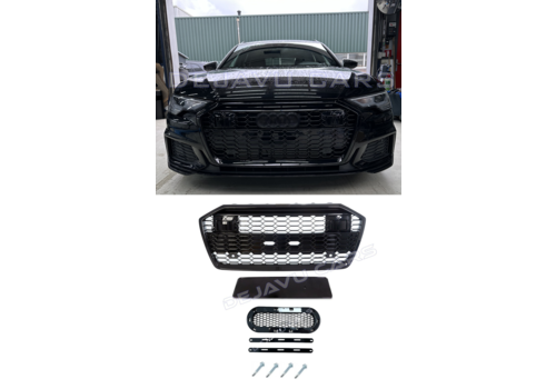 OEM Line ® RS6 Look Front Grill voor Audi A6 C8 / S line