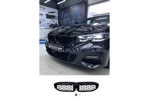 OEM Line ® Black Diamond Look Sport Front Grill voor BMW 3 Serie G20 / G21