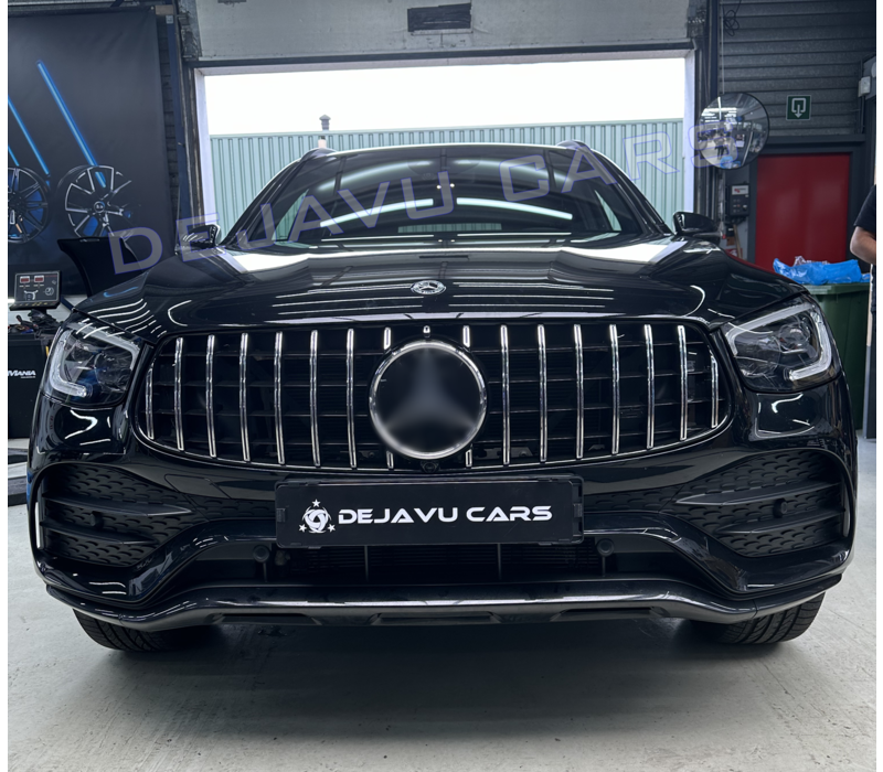 GT-R Panamericana Look Kühlergrill für Mercedes Benz GLC-Klasse X253 / C253 Facelift AMG Line