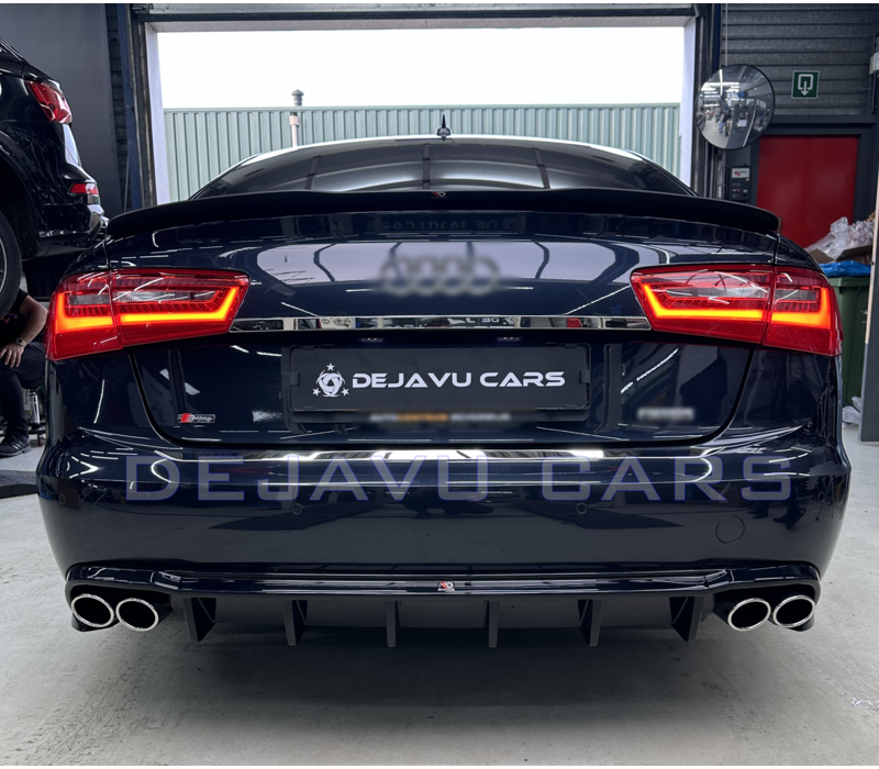 S3 S4 S5 S6 S7 Look Exhaust Tail pipes set for Audi A3 A4 A5 A6 A7