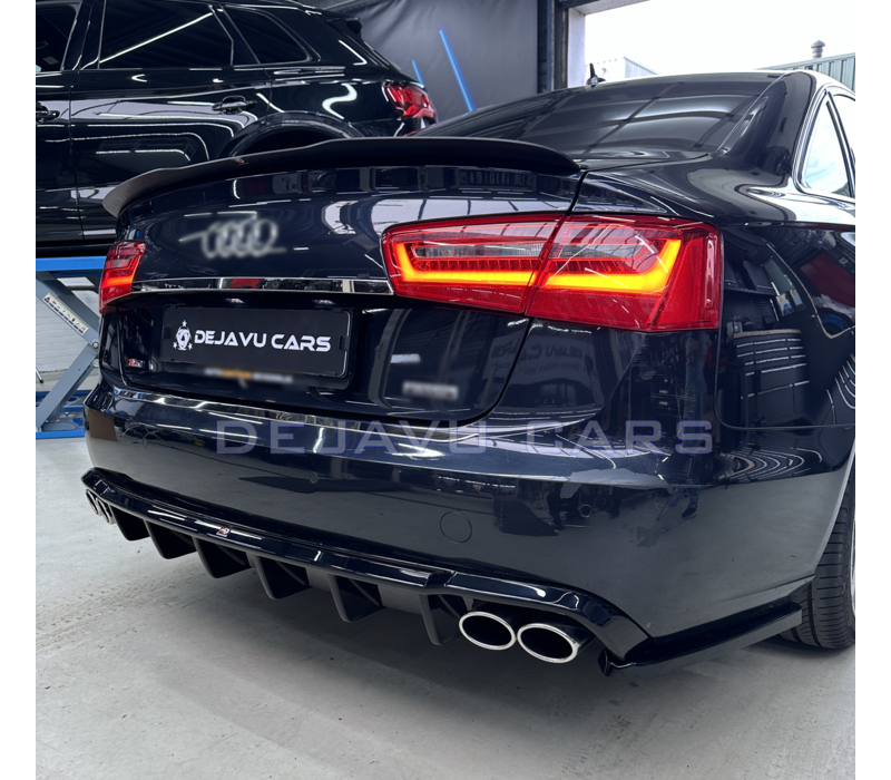 S3 S4 S5 S6 S7 Look Exhaust Tail pipes set for Audi A3 A4 A5 A6 A7