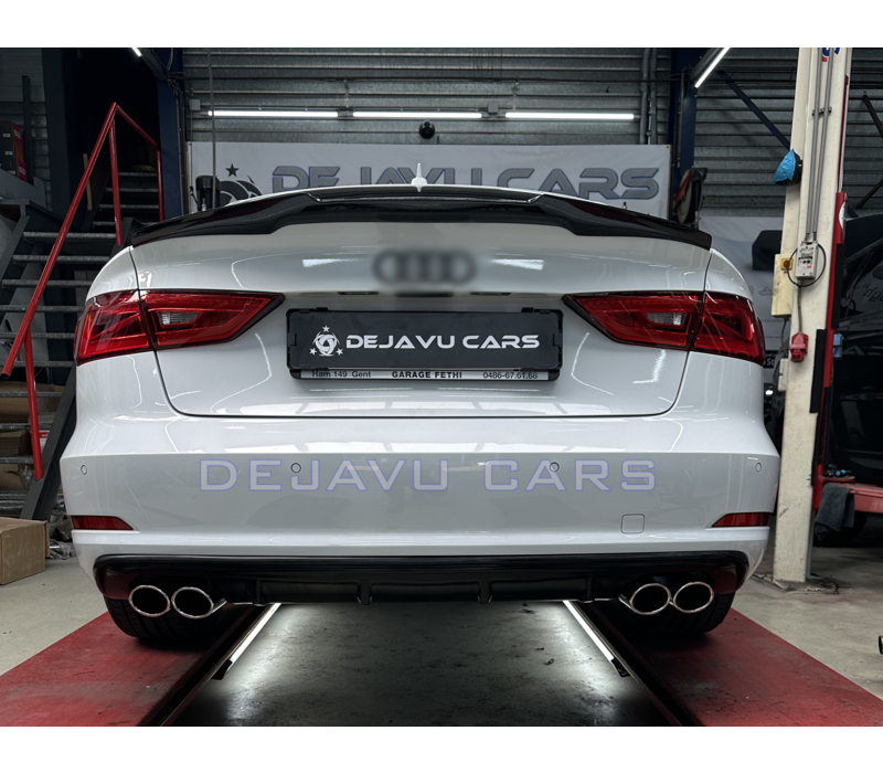 S3 Look Exhaust Tail pipes set for Audi A3 8V