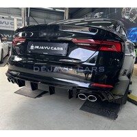 S3 S4 S5 S6 S7 Look Auspuff Endrohre Satz für Audi A3 A4 A5 A6 A7