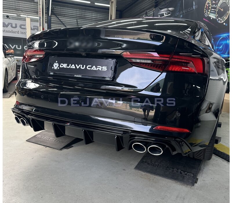 Aggressive Diffuser voor Audi A5 B9 S line Sportback / Coupe