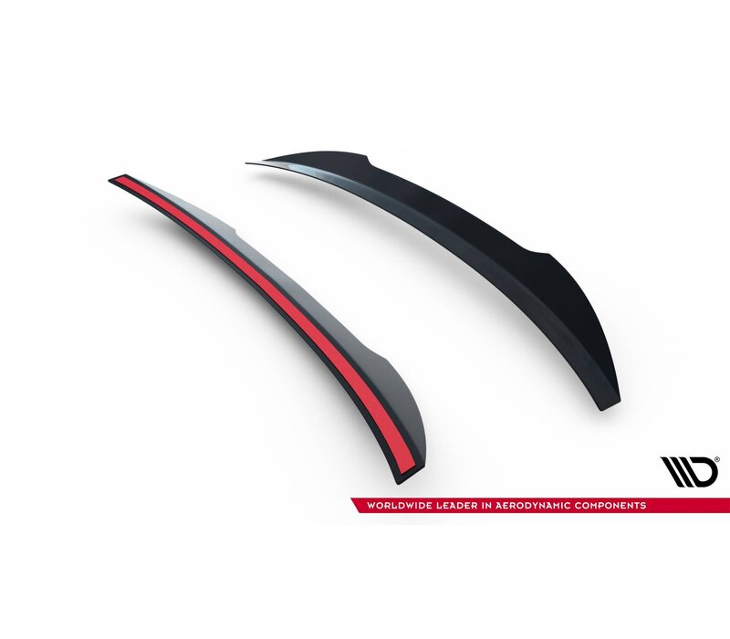 Tailgate spoiler lip for Audi A5 B8 8T / S5 / S line Coupe