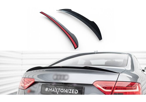 Maxton Design Achterklep spoiler lip voor Audi A5 B8 8T / S5 / S line Coupe