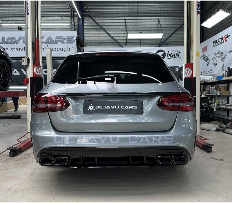C63 S AMG Look Diffuser for Mercedes Benz C Class W205 / S205