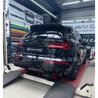 SQ5 Look Diffuser + Uitlaat tips voor Audi Q5 FY S line SQ5