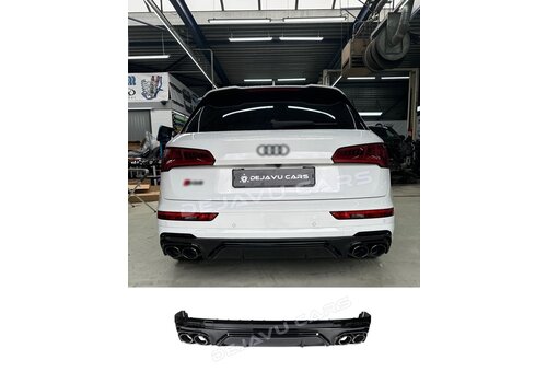 OEM Line ® SQ5 Look Diffuser + Exhaust tail pipes for Audi Q5 SUV FY S line / SQ5 SUV