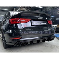 Aggressive Diffusor für Audi A3 8V S line / S3