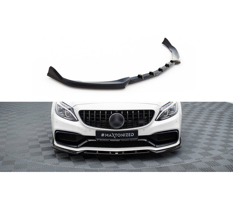 Front Splitter V.2 voor Mercedes Benz C Klasse C63 AMG