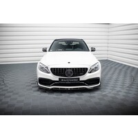 Front Splitter V.2 voor Mercedes Benz C Klasse C63 AMG