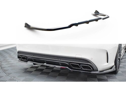 Maxton Design Rear Splitter voor Mercedes Benz C Klasse C63 AMG W205 / S205