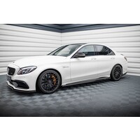 Side Skirts Diffusor für Mercedes Benz C Klasse C63 AMG W205 / S205
