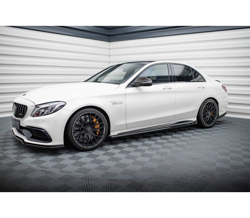 Side Skirts Diffuser voor Mercedes Benz C Klasse W205 / S205