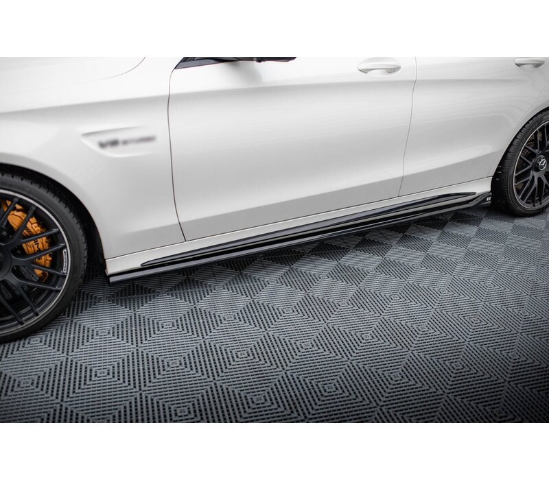 Side Skirts Diffuser voor Mercedes Benz C Klasse W205 / S205